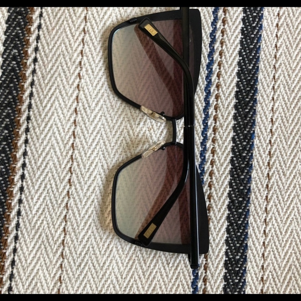 Diff Eyewear Becky Authentic Black Frame Mirror - image 2